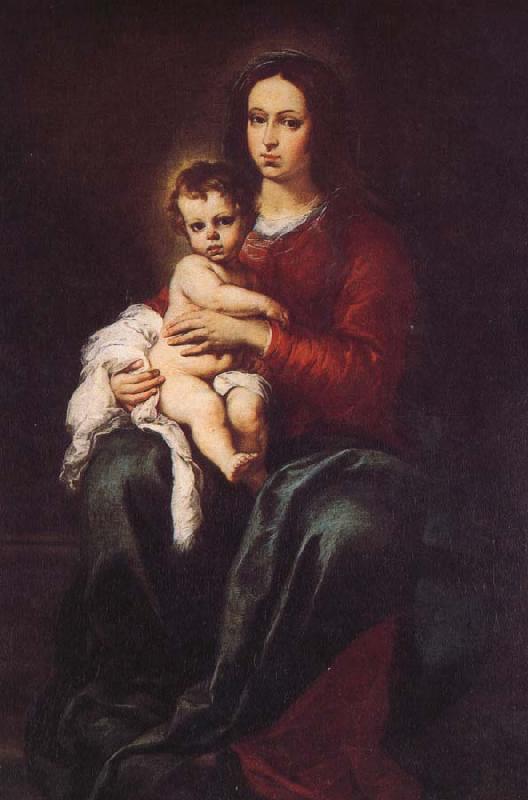 Bartolome Esteban Murillo Virgin and the Son